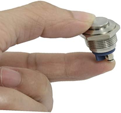 Novi LON0167 16 mm visoki okrugli poklopac momentalni metalni prekidač gumba (16 mm hohe runde kappe momentalni metalni prekidač
