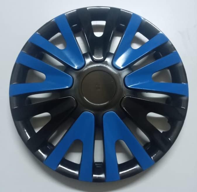 Copri set od 4 kotača od 13 inča crno-plave hubcap Snap-on odgovara BMW-u