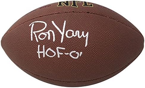 Ron Yary potpisao je Wilson Super Grip NFL nogomet u punoj veličini w/hof'01 - Autografirani nogomet
