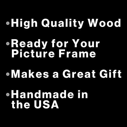 Personalizirana ručna izrada u američkoj drvenoj prostirki kolaž, po mjeri napravljena fotografija, napravljena od pravog