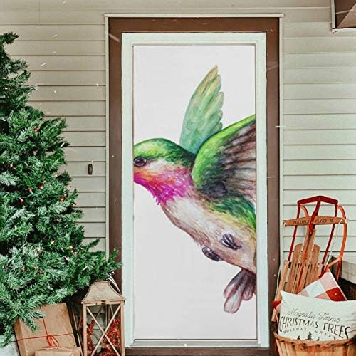 Enevotx zabavni poklopac vrata ukras lijepog i ljupke ormare za male ptice pokrivanje izdržljive tkanine ukrasi u prednjim