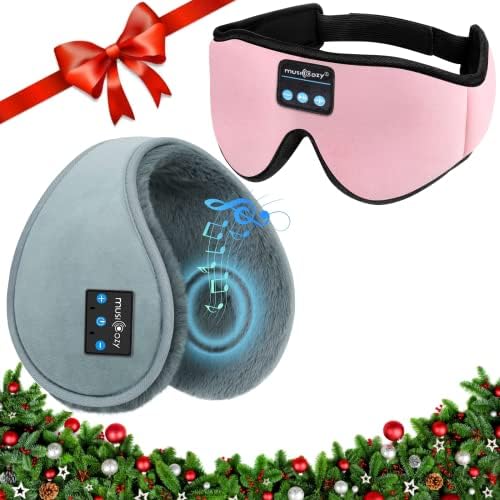 Musicozy Ear Warkers Earmuffs Sleep Slušalice Bluetooth traka za oči maska ​​za oči za spavanje za zimske bočne spavaće vježbe