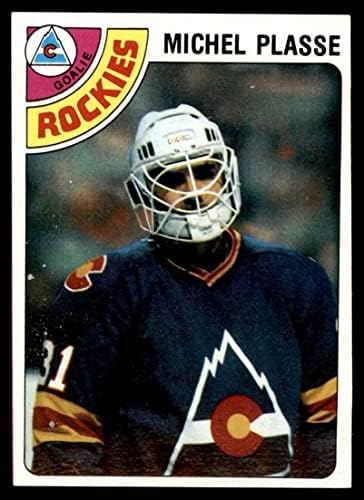 1978. Topps 36 Michel Plasse Colorado Rockies-Hockey VG/Ex Rockies-Hockey