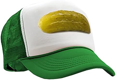 Goozler - kiseli krastavac - Koncesija kopara smiješni fer karneval - Vintage retro stil kapica kapica šešir