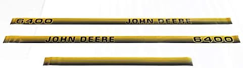 411 Naljepnice Zamjena tvrtke John Deere 6400 TRACTOR SET