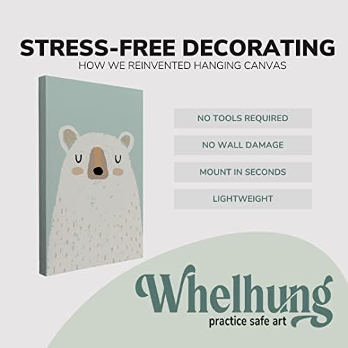 Svakodnevni dizajni Whelhung - Umjetnički dekor zidnih vrtića Polarni medvjed - Uredska dnevna soba spavaća soba - Inovativni