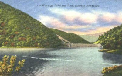 Istočni Tennessee, razglednica u Tennesseeju