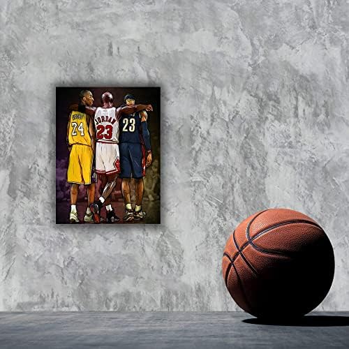 Kobe Bryant plakat - Kobe plakat - Kobe Bryant Wall Art za košarku navijača za memorabilije pokloni - košarkaški plakat za