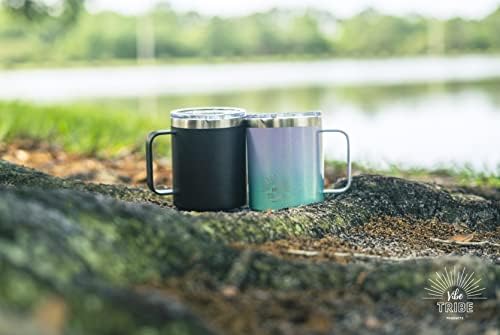 Vibe Tribe Products ™ nehrđajući čelik izolirana šalica kave od 12 oz, izolirana šalica za kavu