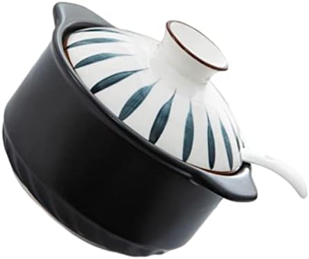 Hemoton kava kontejner za kavu keramička začina lonce staklenke keramički začin može se pohraniti sol keramičke zdjele za