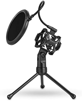 GFDFD prijenosni mikrofon mikrofona Shock Mount Studio Studio Desktop Station Stand s filtrom