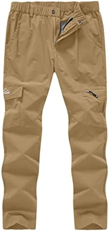 Ysento ženske planinarske hlače džepovi brza suha voda otporna na UPF 50 rastez za radno vrijeme teretne hlače ravna noga