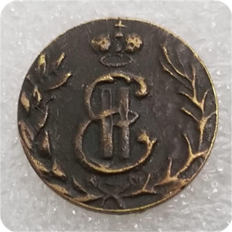 Antikni zanat ruski novčić 1764 SREDNJI DOLAR COMPORATION Zbirka novčića