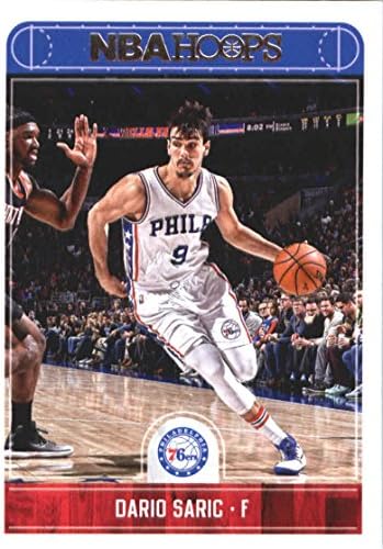 2017-18 Panini obruči 3 Dario Saric Philadelphia 76ers košarkaška karta