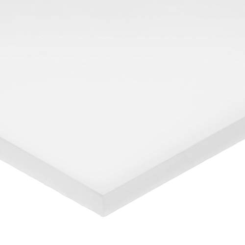 USA brtvljenje Bulk-PS-AC-451 Bijeli acetalni plastični list, 2-1/2 visina, 18 širina, 18 duljina