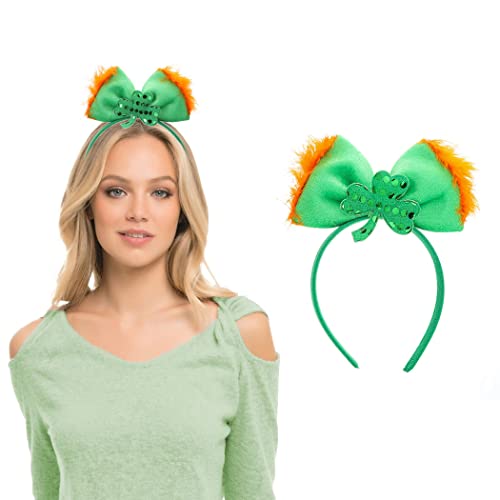 Patrika Irska djetelina traka za glavu mašna obruč za kosu boppers zeleni ukras pribor za zabavu Pribor za kosu za žene i