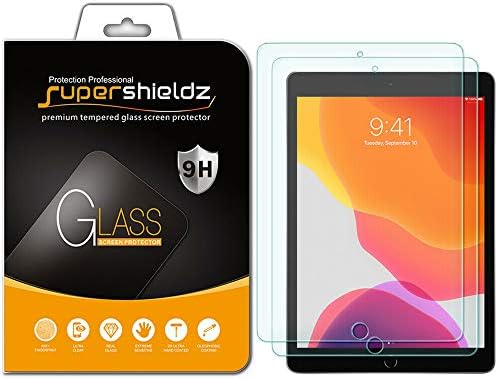Supershieldz zaštitnik zaslona protiv blještanja dizajniran za iPad 10,2 inča [kaljeno staklo] protiv ogrebotine, bez mjehurića