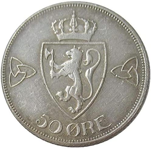 Norveška 50 eura 1918. Strani kopija Komemorativnih kovanica