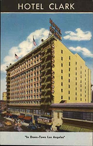 Hotel Clark Los Angeles, Kalifornija CA Originalna antička razglednica