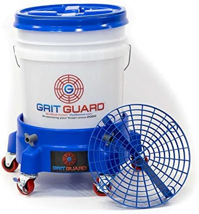 Grit Guard 5 galonski sustav za pranje, uključujući gardu, kantu od 5 galona, ​​kantu i poklopac gama brtve
