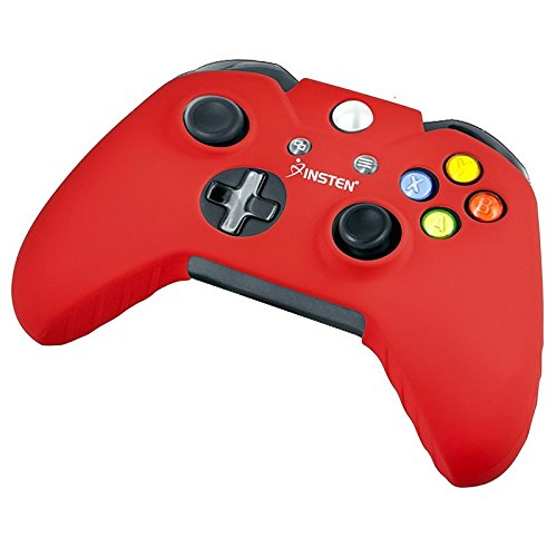 Svakodnevno kompatibilno s Microsoft Xbox One / Xbox One S kontrolerom crvenim, plavim silikonskim kožnim futrolom za kontroler
