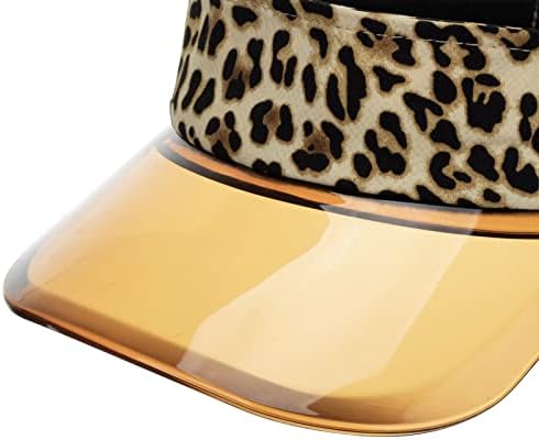 Ženska Vintage Leopard kapa s praznim gornjim dijelom _ 2022 suncobrani sa zaštitom od UV zraka bejzbolska kapa širokog oboda