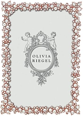 Princeza Austrijska kristalna/ruža -zlatna 4x6 okvir Olivia Riegel - 4x6