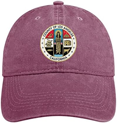 WeedKeycat County iz Los Angelesa bejzbol kamion kapice Athletic Denim šešir Vintage Slatko smiješno za muškarce žene