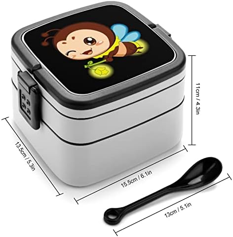 Dvosrijek Bento Box Box Box Box Box Box Obrok Kontejner za rad izletnika izletnicu