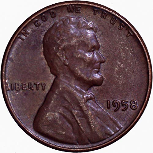 1958. Lincoln Wheat Cent 1c o necirkuliranom
