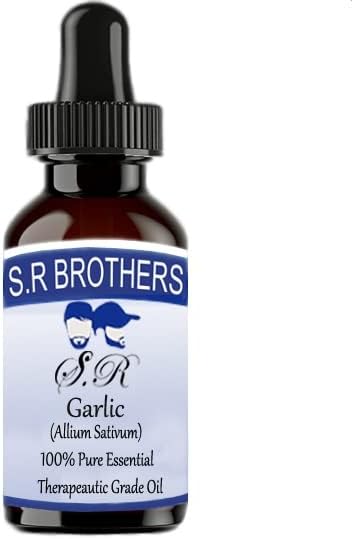 S.r Brothers češnjak čisto i prirodno terapeautičko esencijalno ulje s kapljicama 100 ml