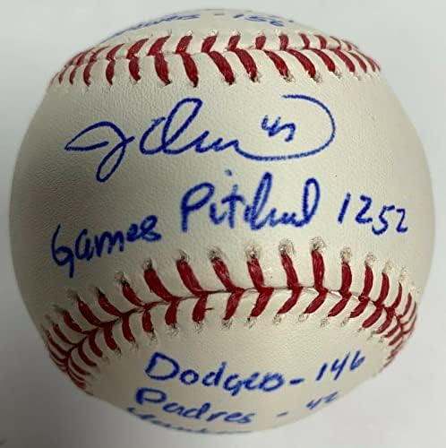 Jesse Orosco potpisao bejzbol MLB PSA 4A93015 Mets Multi natpisi - Autografirani bejzbol