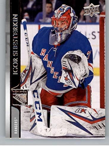 2020-21 Gornja paluba serija 1123 Igor Shesterkin New York Rangers Hockey Card