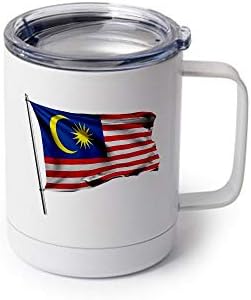 ExpressItbest 22oz Sportska boca - Zastava Malezije - Mnoge mogućnosti