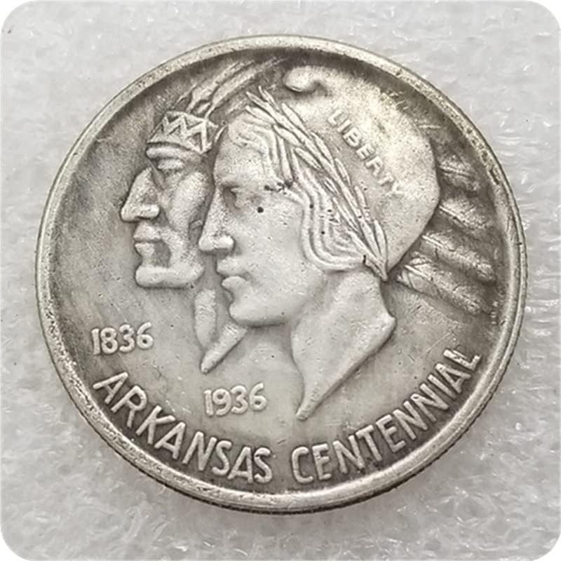 Antique Crafts USA 1936-D Strani prigodni kovanice kolekcija srebrnog dolara 3696