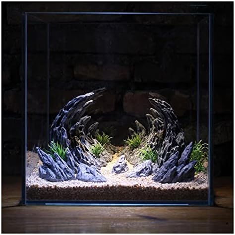 Kameni kanjon ZHUHV ukrasni akvarij s ribama kamena stijena Kamenjar mali ukrasi Pozadina