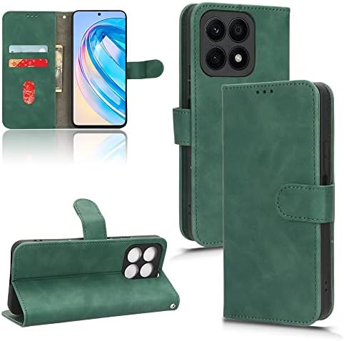 Torbica-novčanik DPFHL Kap Protection Case za Huawei Honor X8A Case, flip torbica za telefon od umjetne kože, flip torbica