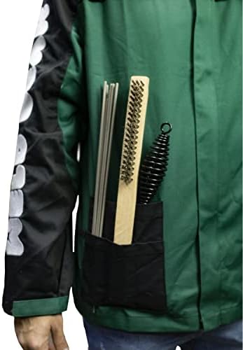 Zavarivačka jakna za zavarivanje zavarivača za zavarivanje s više džepova - štiti od plamena, topline i iskre
