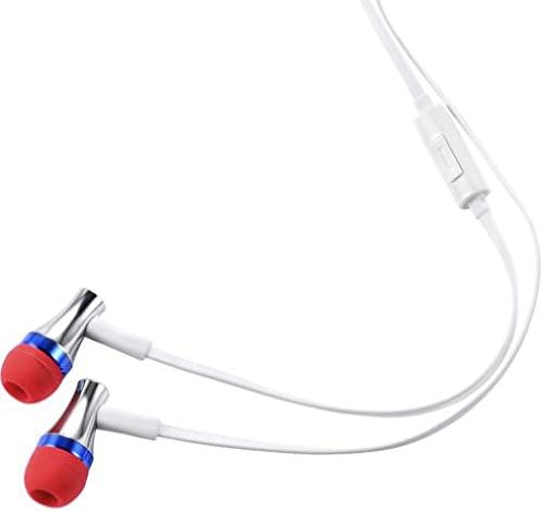 Žičane slušalice hi -fi zvučne slušalice Handsfree Mic slušalice Metalne ušice kompatibilne s Motorola One - One 5G - One