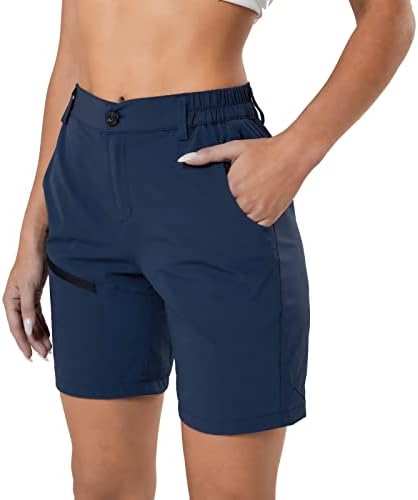 Yundobop ženske planinarske kratke kratke hlače brze suhe aktivne kratke hlače za golf kratke kratke hlače s džepovima s