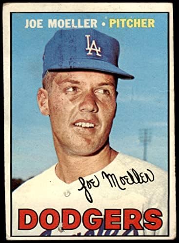 1967. Topps 149 WHT Joe Moeller Los Angeles Dodgers Fair Dodgers