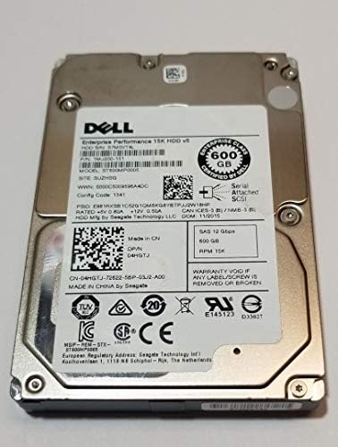 Hard disk Seagate 600GB 15K RPM HDD 2.5 12 Gb /s SAS Model hard diska: ST600MP0005 DP/N: 4HGTJ