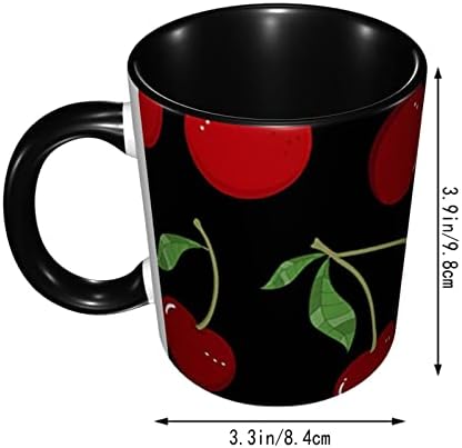 TTLivevip šalica čajne šalice šalice za kavu namijenjena je za muškarce ženske keramičke šalice prikladne radne urede blagdanske