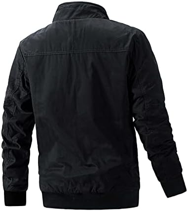 ADSSDQ ZIP UP HOODIE za muškarce, preveliki jesenski modni kaputi s dugim rukavima muški biciklistički fit debela topla jakna