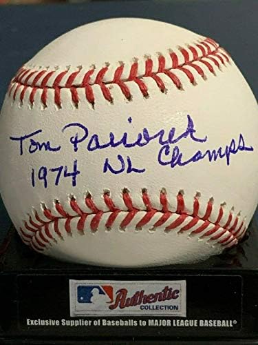 Tom Pacifirek Los Angeles Dodgers 1974 NL Champs potpisao OML bejzbol - Autografirani bejzbols
