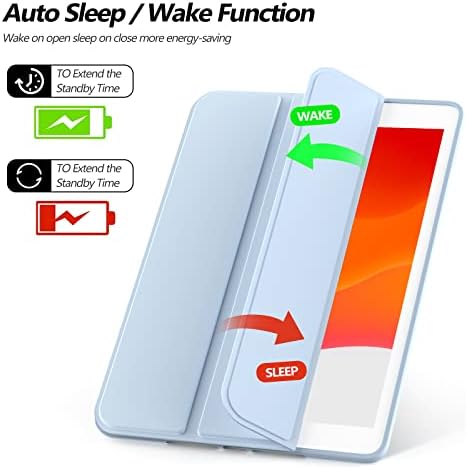 Kenke Case za iPad Mini 5 2019 7,9 inč, automatsko buđenje/spavanje Trifold Stand Smart futrol s držačem olovke, šokovim