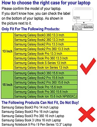 Torbica za mladence za Samsung Galaxy Book3 360 & Galaxy Book2 Pro /2 Pro Pro 360 & Galaxy Book Pro / Pro 360 15,6 inča s
