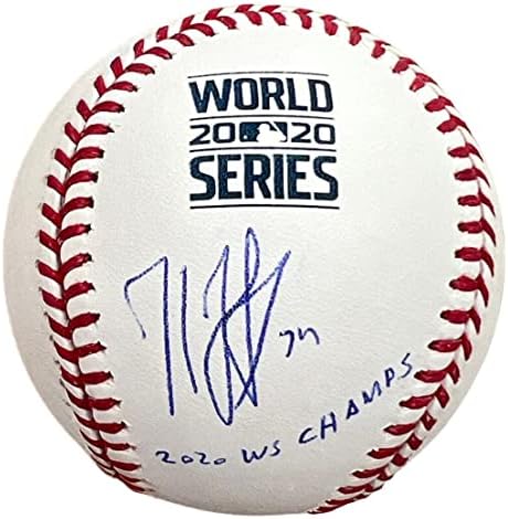Kenley Jansen potpisala je bejzbol Svjetske serije 2020 W/ 2020 WS Champs PSA - Autografirani bejzbol