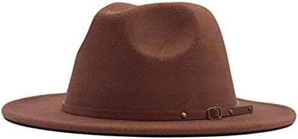 Panama široka fedora šešir sa disketom remen klasični šešir vunena kopča ženske bejzbolske kape šešir sportski prozračni
