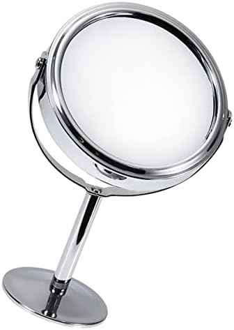 Veemoon 2 računala rotacija radne površine šminka radna površina rotacija makeup ogledalo dvostrano ogledalo okruglo ogledalo